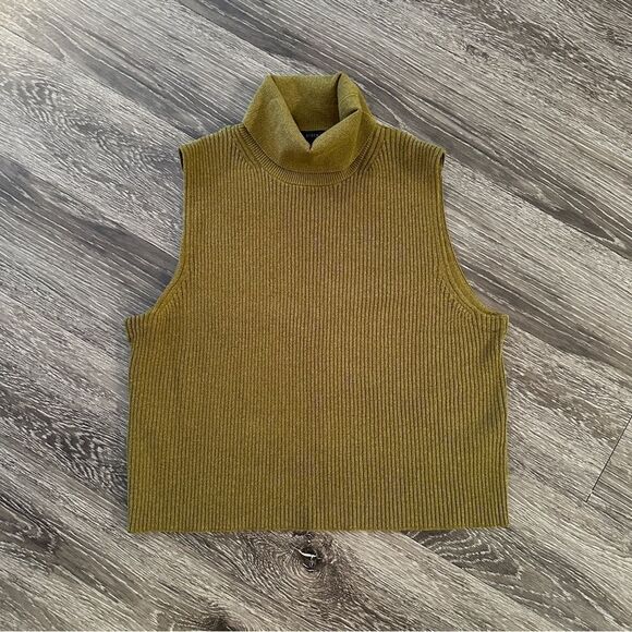 J. Crew Sleeveless Turtleneck Sweater New - Picture 1 of 3
